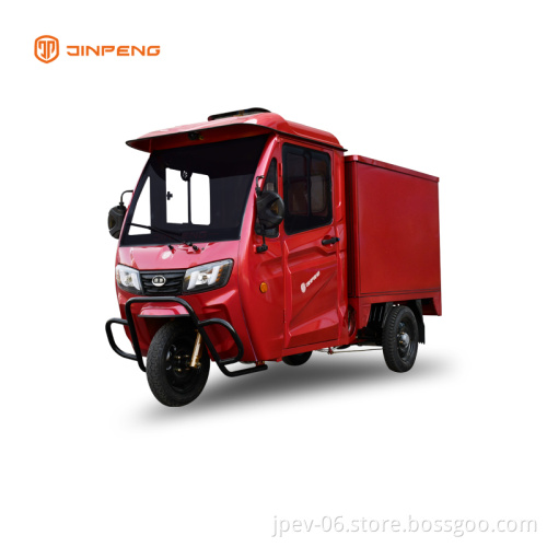 JINPENG High Quality Long Range Closed Cargo Box with Roof for Express